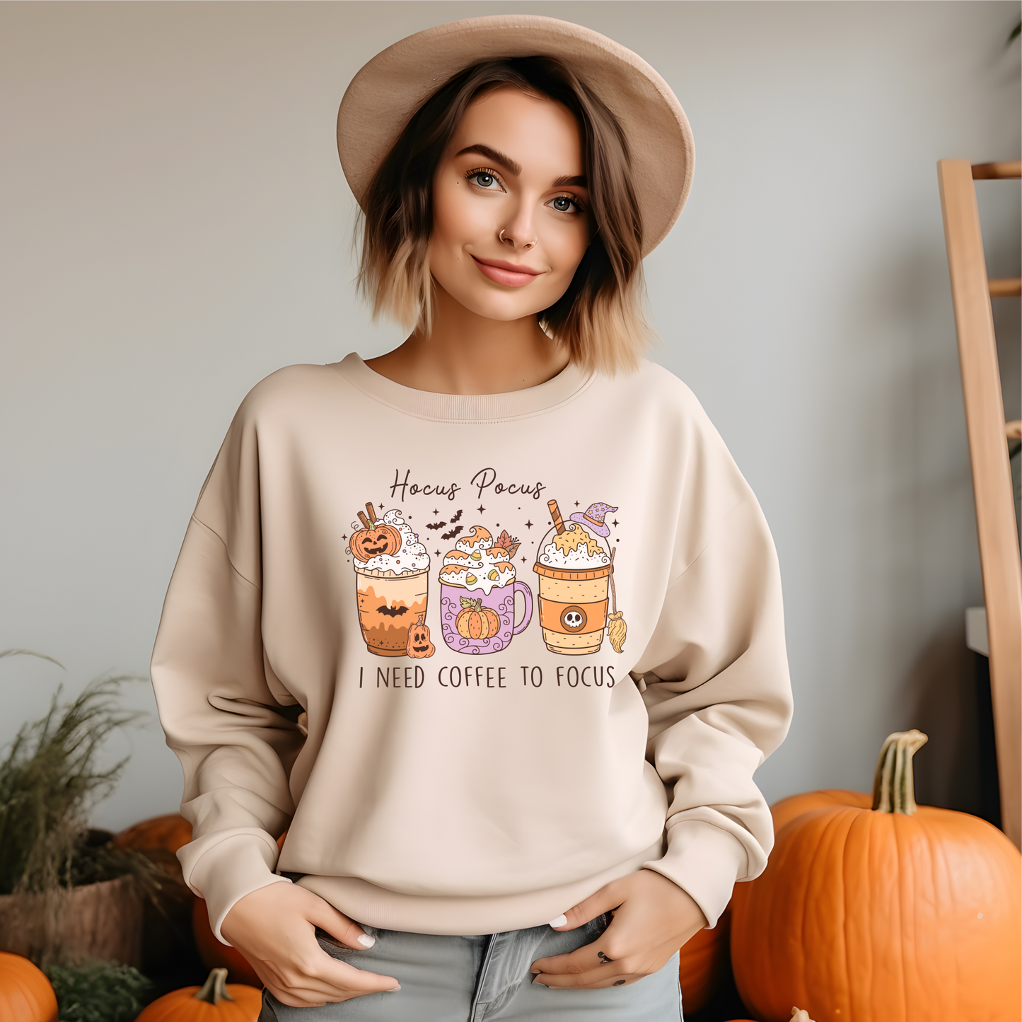 Halloween Hocus Pocus Jumper, Spooky Vibes