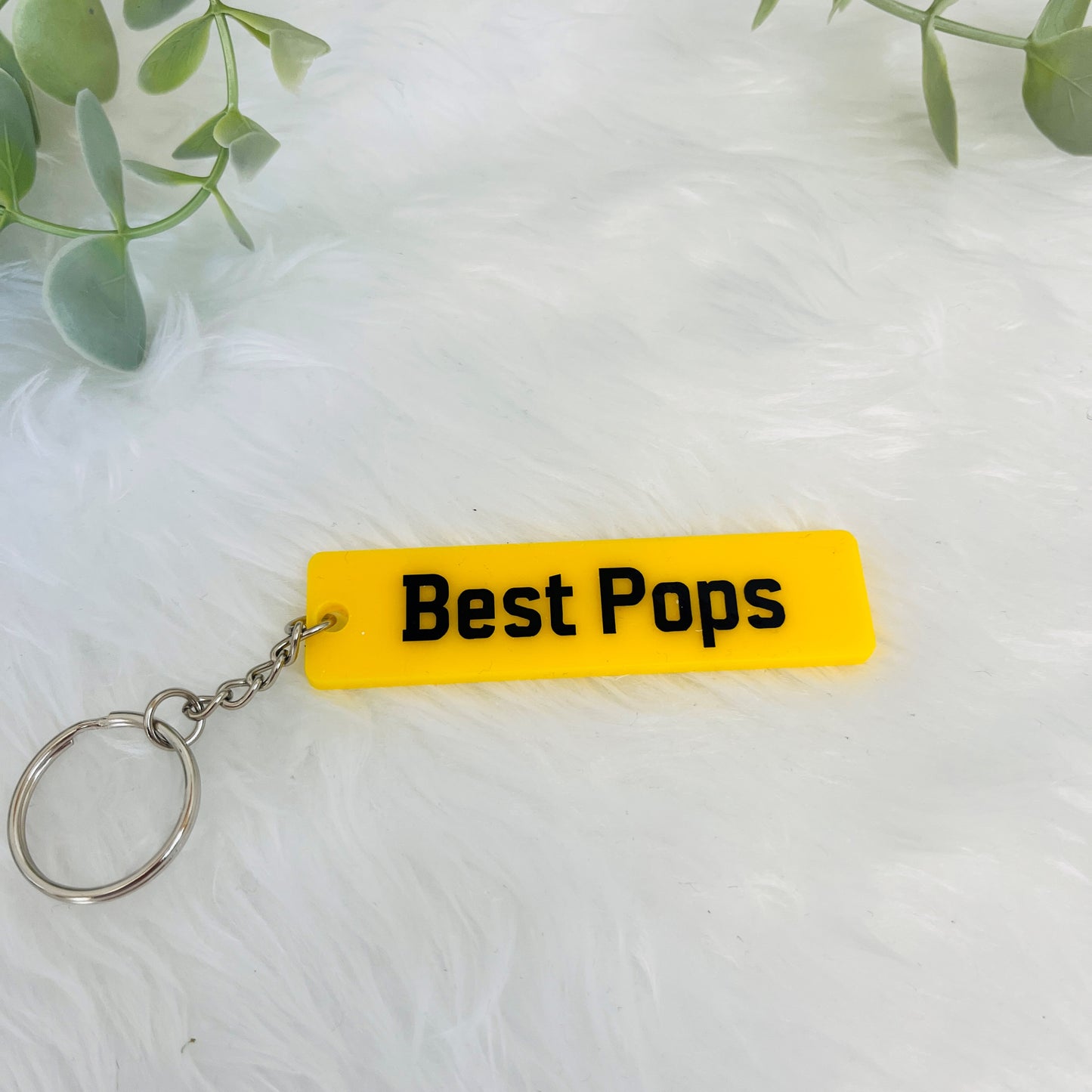 Fathers Day Number Plate Keyrings