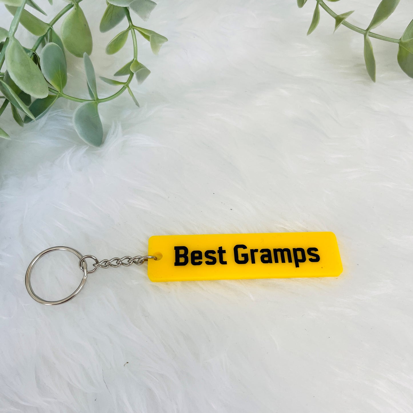 Fathers Day Number Plate Keyrings