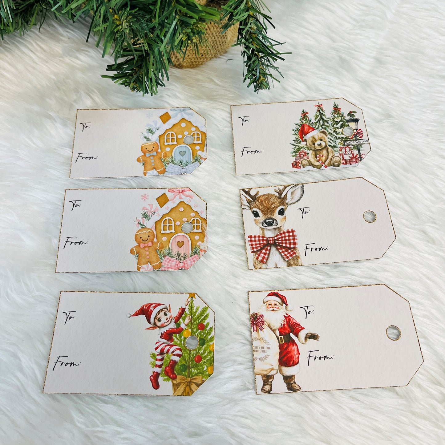 Personalised Christmas Gift Tags