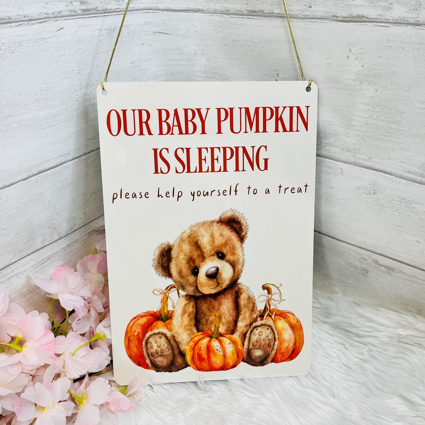 Halloween Hanging Plaque