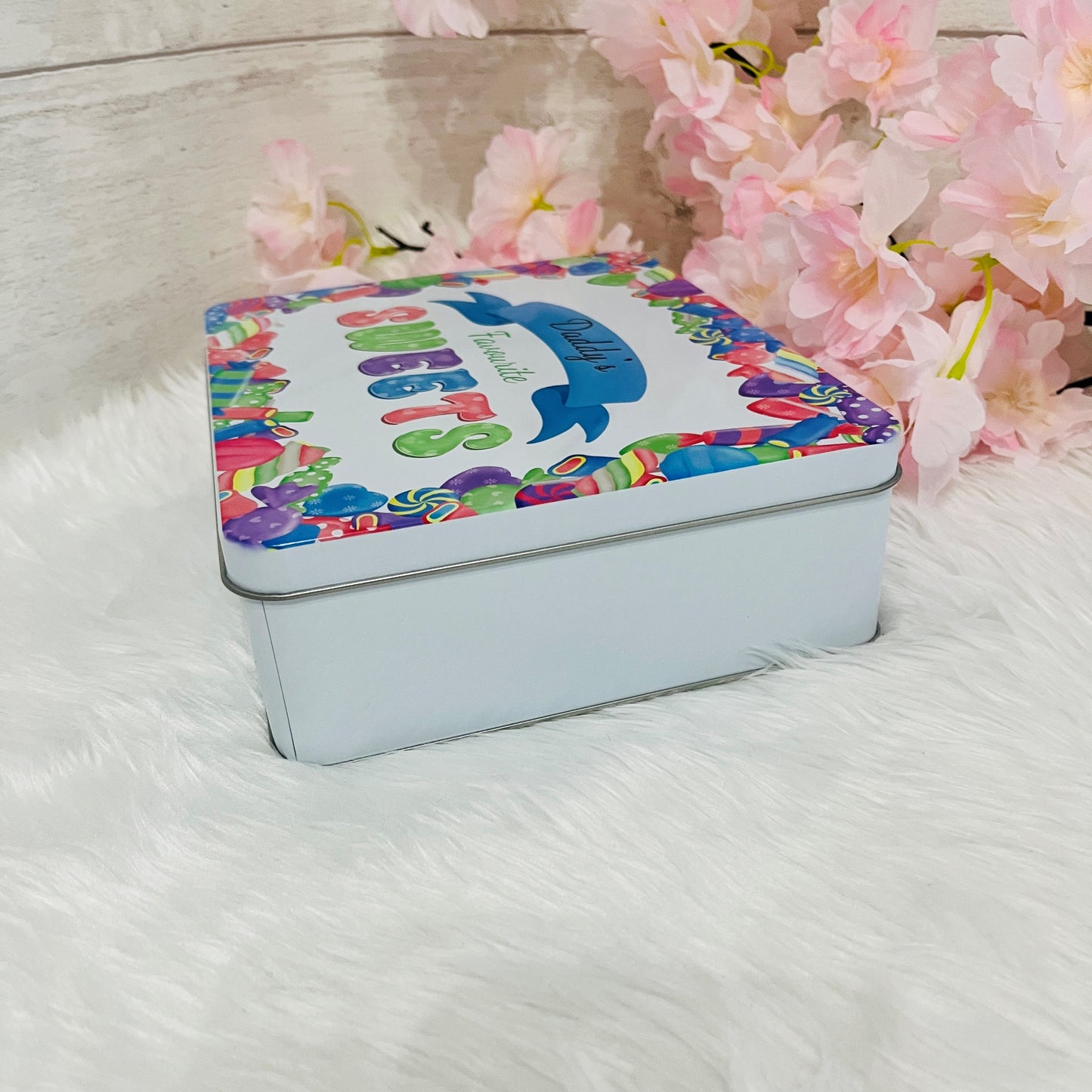 Personalised Sweet Tin gift for Dad