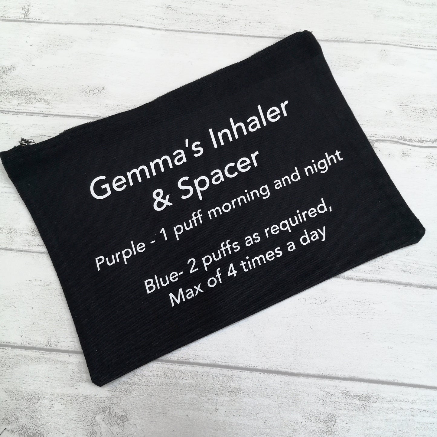 Personalised Medical Pouch Bag, Asthma Bag, Epipen Case, Allergy Alert, School Medicine Bag