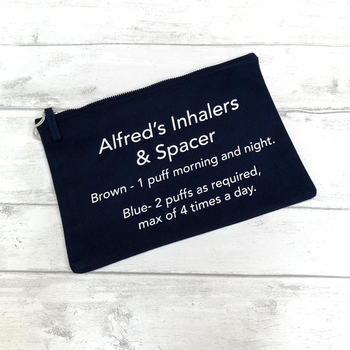 Personalised Medical Pouch Bag, Asthma Bag, Epipen Case, Allergy Alert, School Medicine Bag