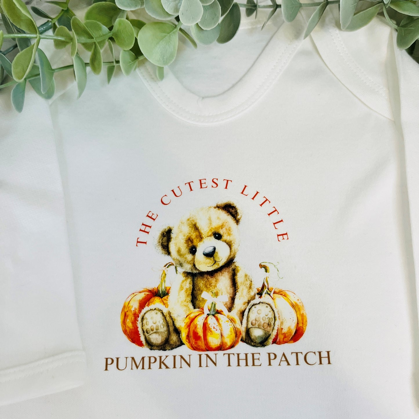 My First Halloween Pumpkin Babygrow, 1st Halloween Outfit for Baby