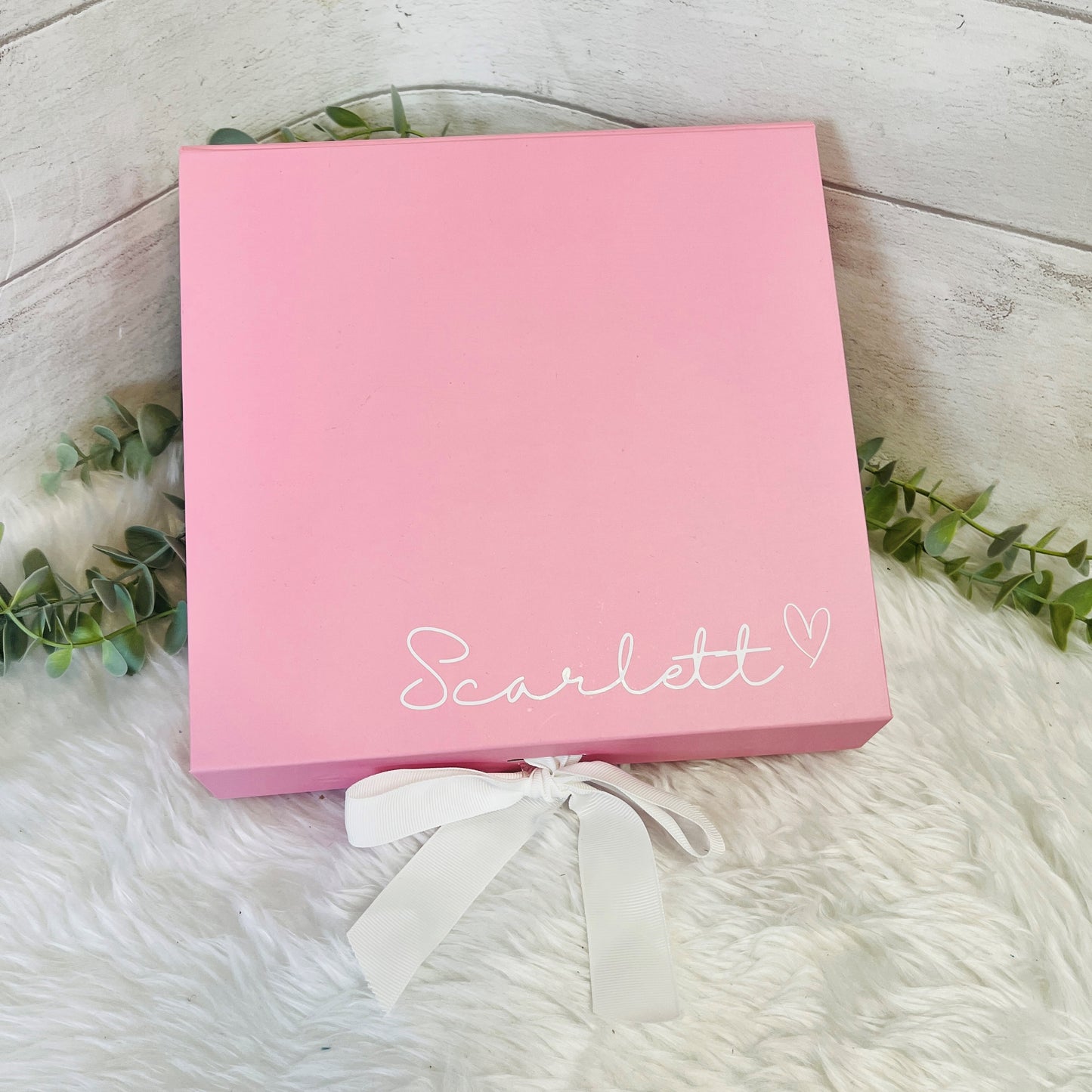 Personalised Magnetic Gift Boxes with Ribbon Fastener, Bridesmaid Proposal Gift Box