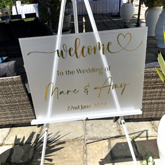 Acrylic Welcome Sign for Wedding, Wedding Seating Plan for Venue