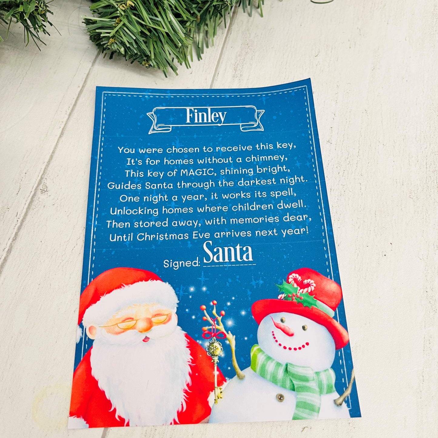 Santas Magic Key Collection, First Christmas Keepsake
