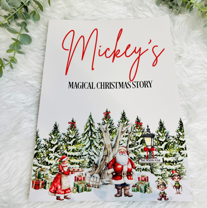 Personalised Christmas Eve Story Book, Christmas Eve Box