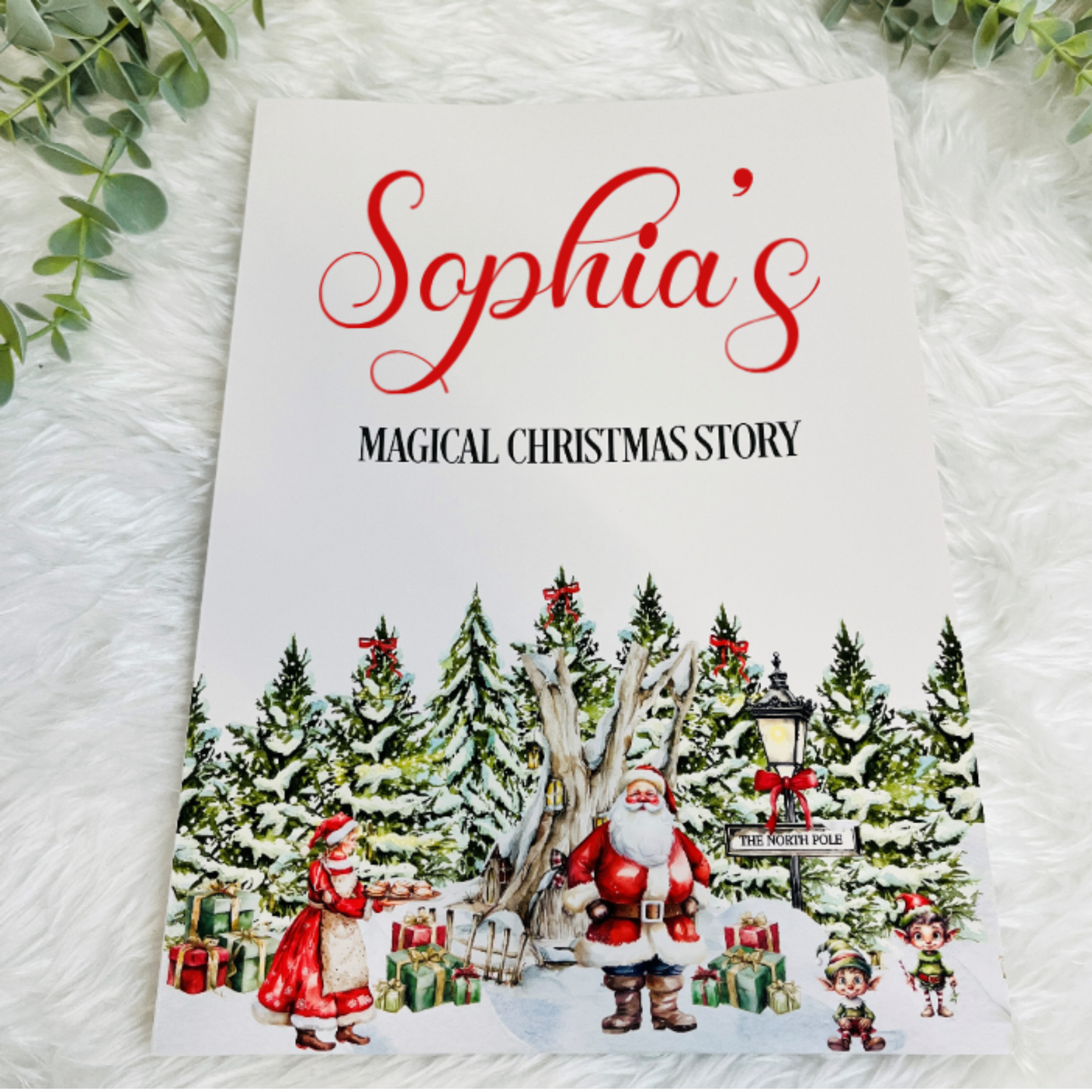 Personalised Christmas Eve Story Book, Christmas Eve Box