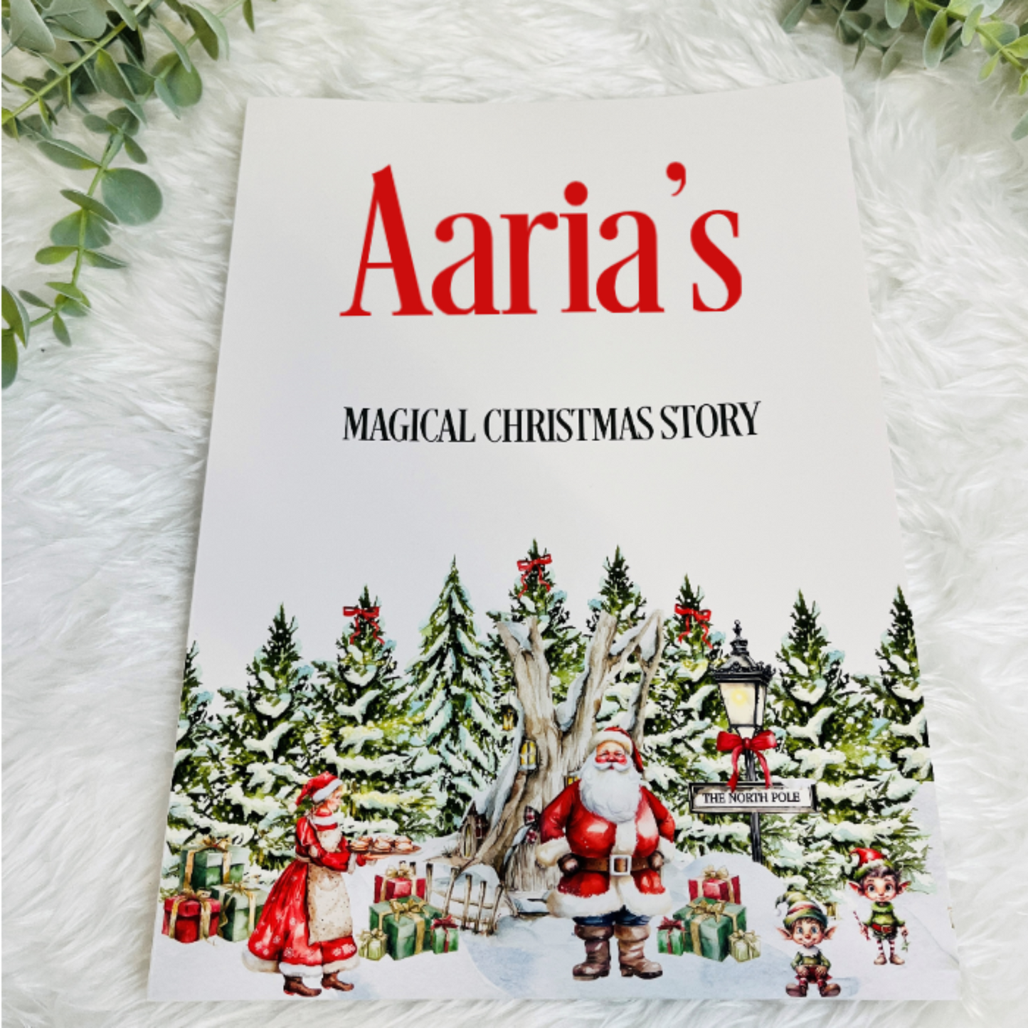 Personalised Christmas Eve Story Book, Christmas Eve Box