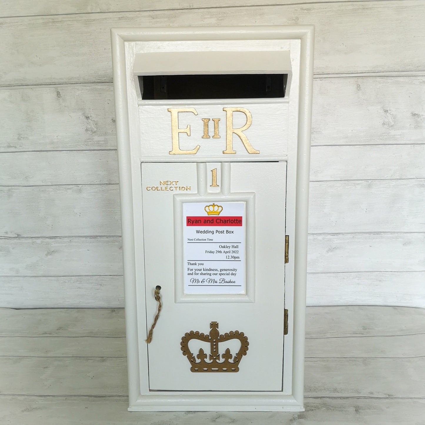 Custom Royal Mail Event Post Box Sign