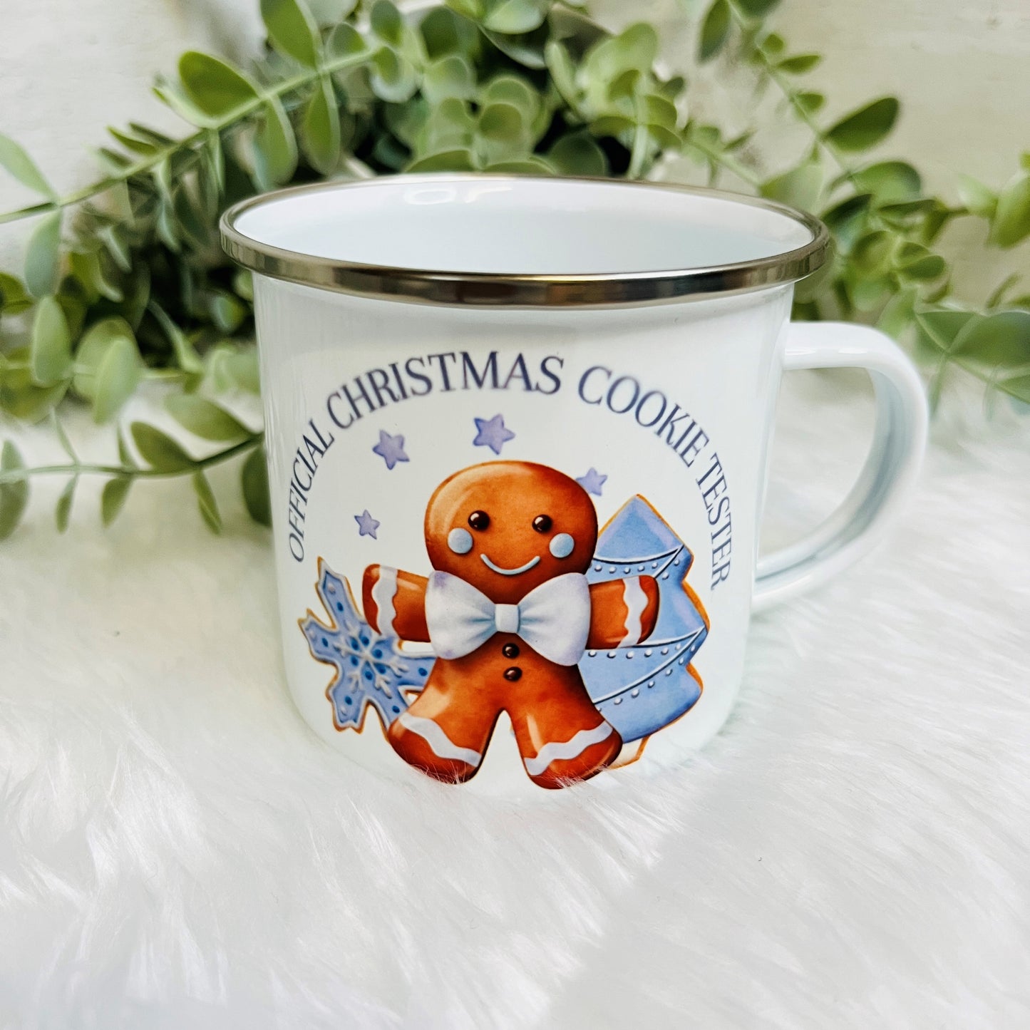 Kids Official Cookie Cup, Christmas Eve Box filler, Kids Stocking Filler, Gingerbread Kids Mug