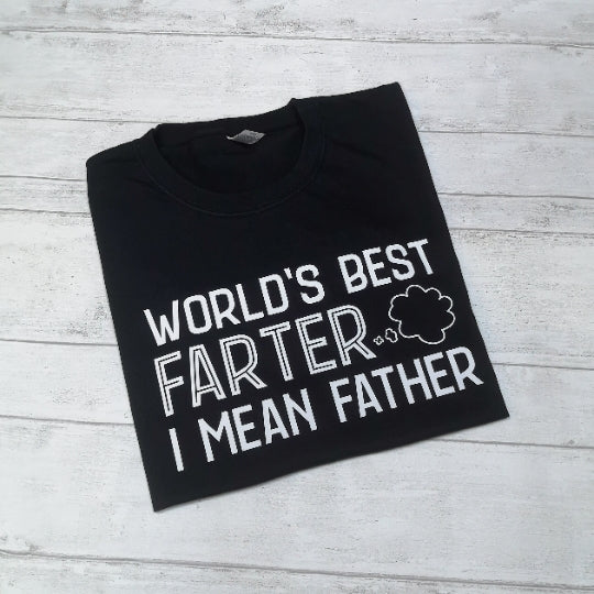 Fathers Day worlds best farter T-shirt