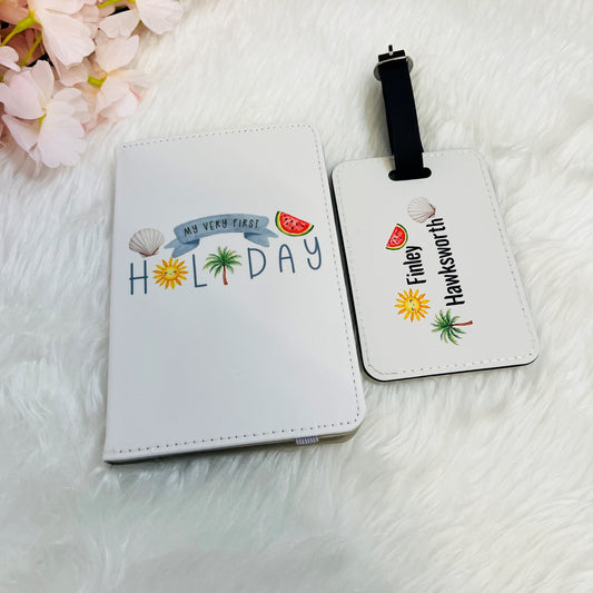 Kids Passport Covers and Luggage Tags