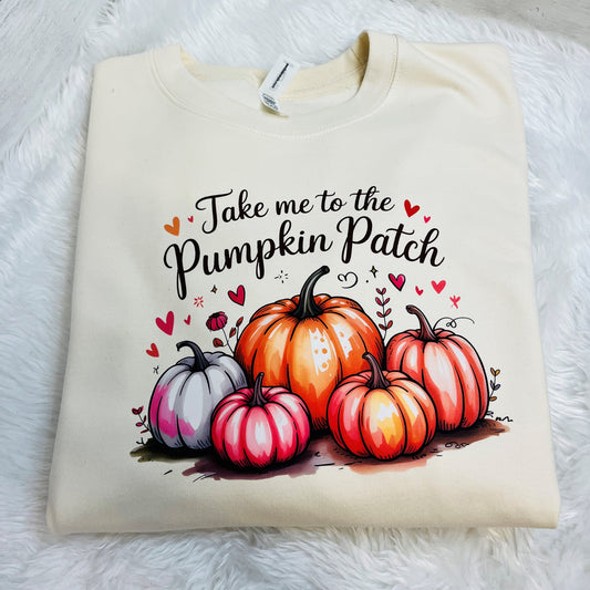 Pumpkin Patch Halloween Jumper