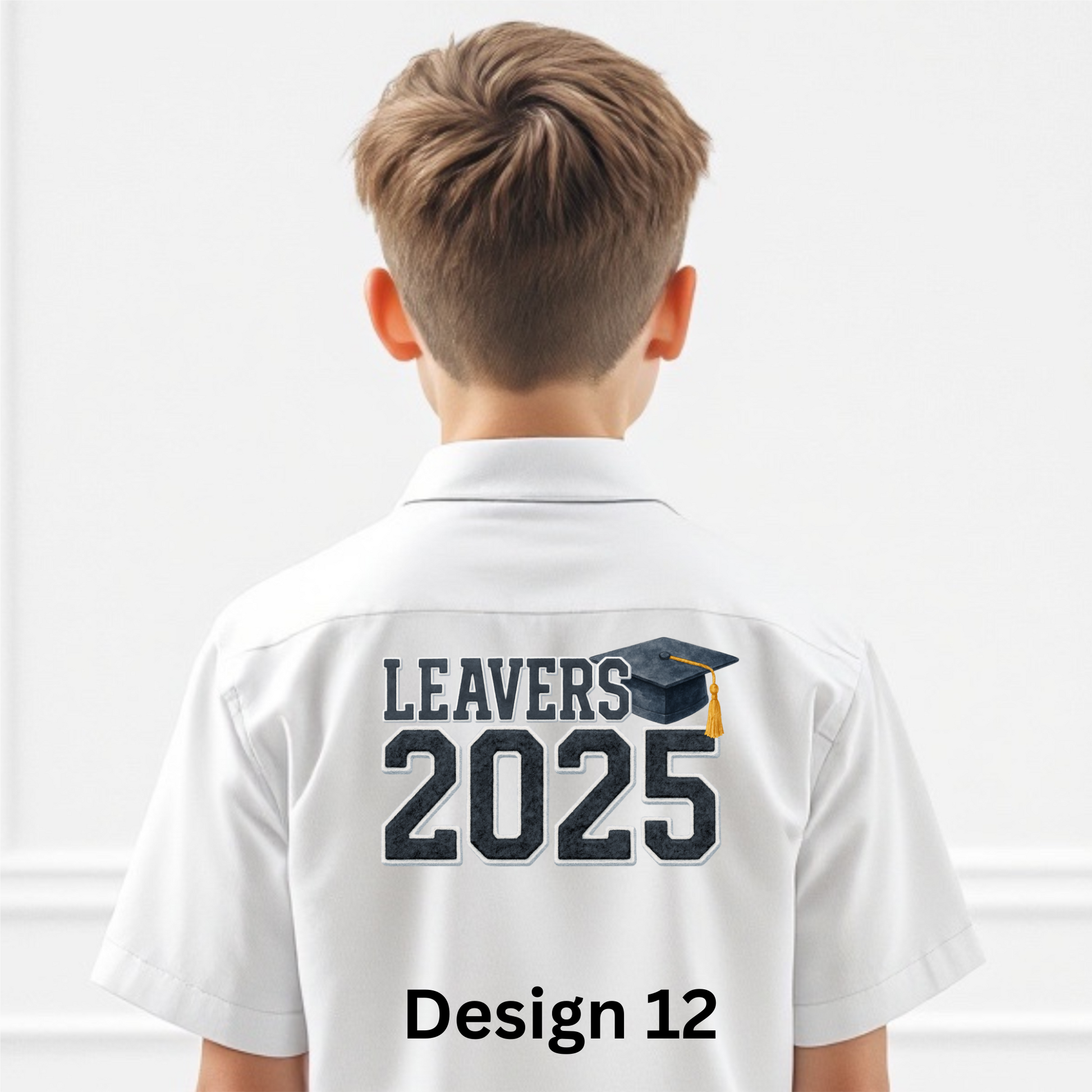 Graduation Decal with Mortar Board Iron On