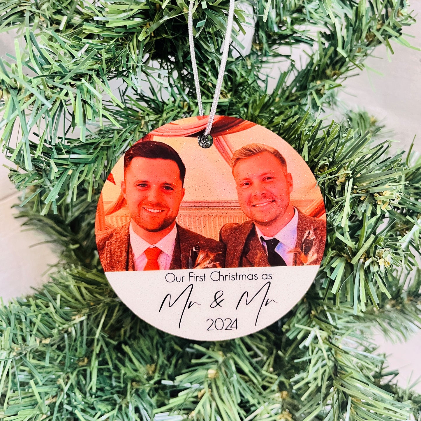 Our First Christmas Tree Bauble