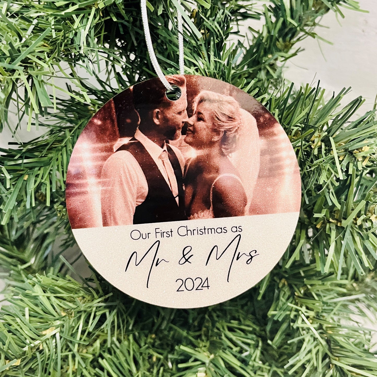 Our First Christmas Tree Bauble