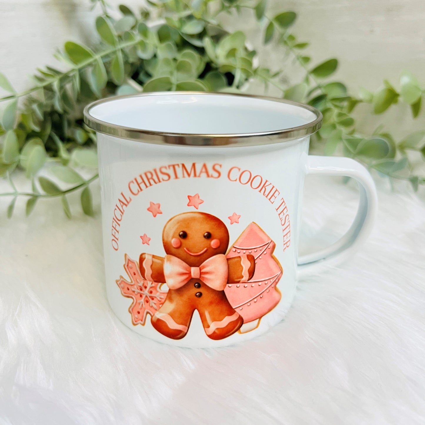 Kids Official Cookie Cup, Christmas Eve Box filler, Kids Stocking Filler, Gingerbread Kids Mug