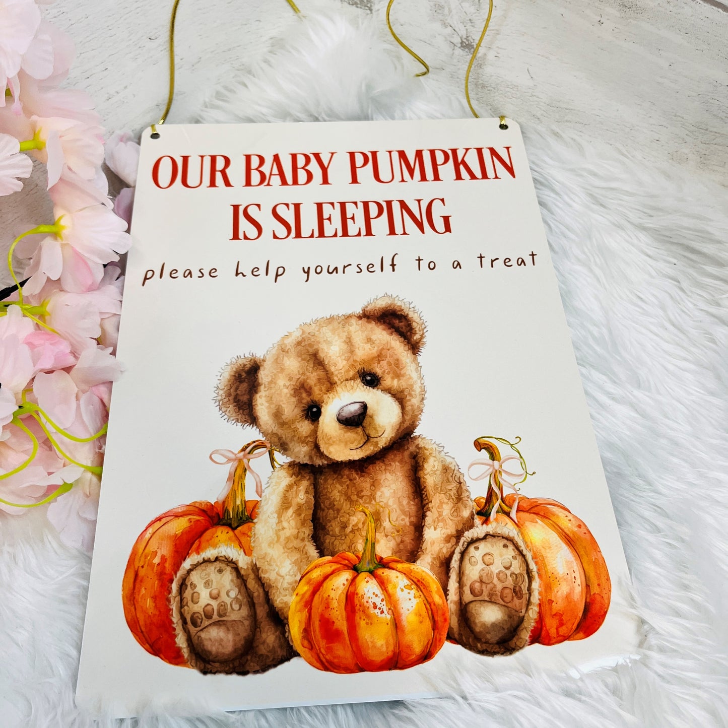 Halloween Hanging Plaque