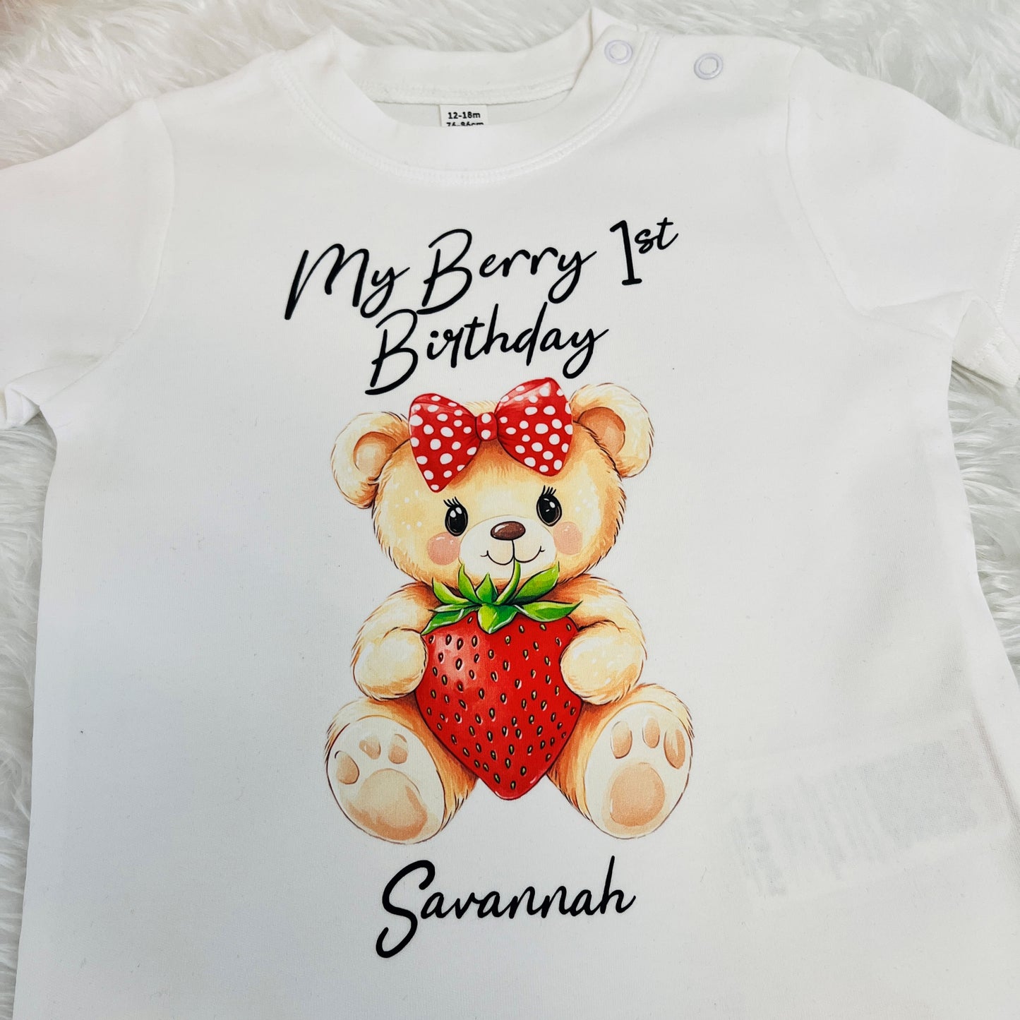 My Very Berry Birthday T-Shirt