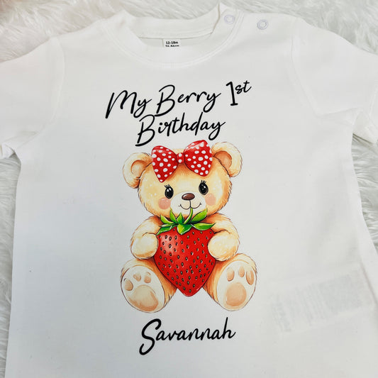 My Very Berry Birthday T-Shirt