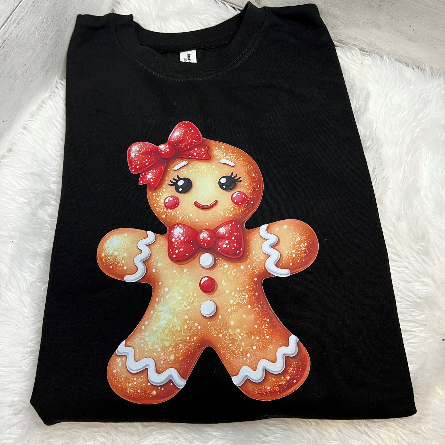 cute gingerbread Christmas jumper
