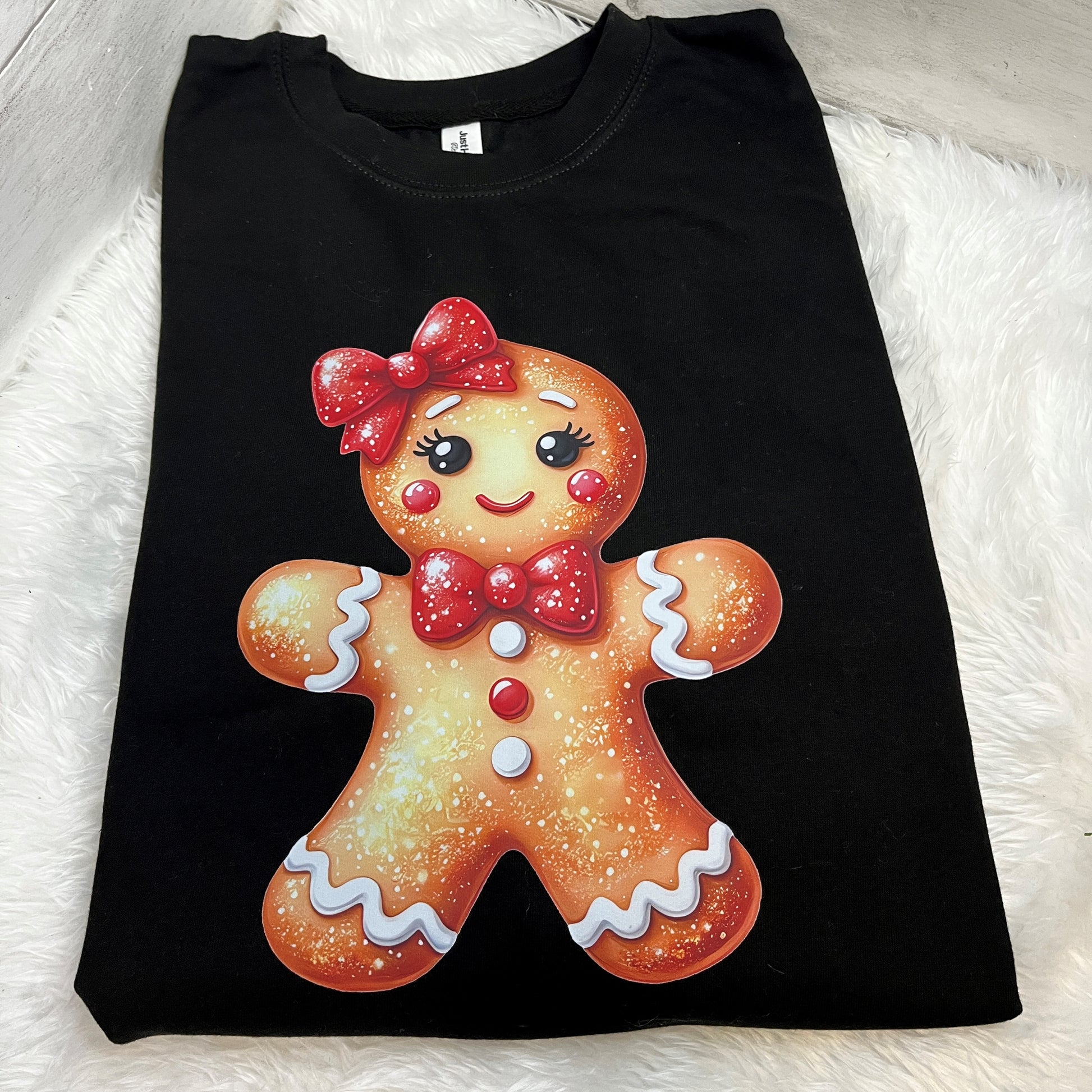 cute gingerbread Christmas jumper