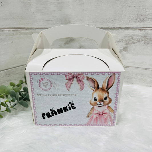 Personalised Easter Bunny Party Box