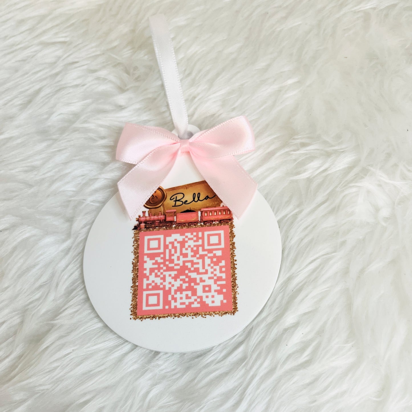 Polar Express Themed Pink Gift Set