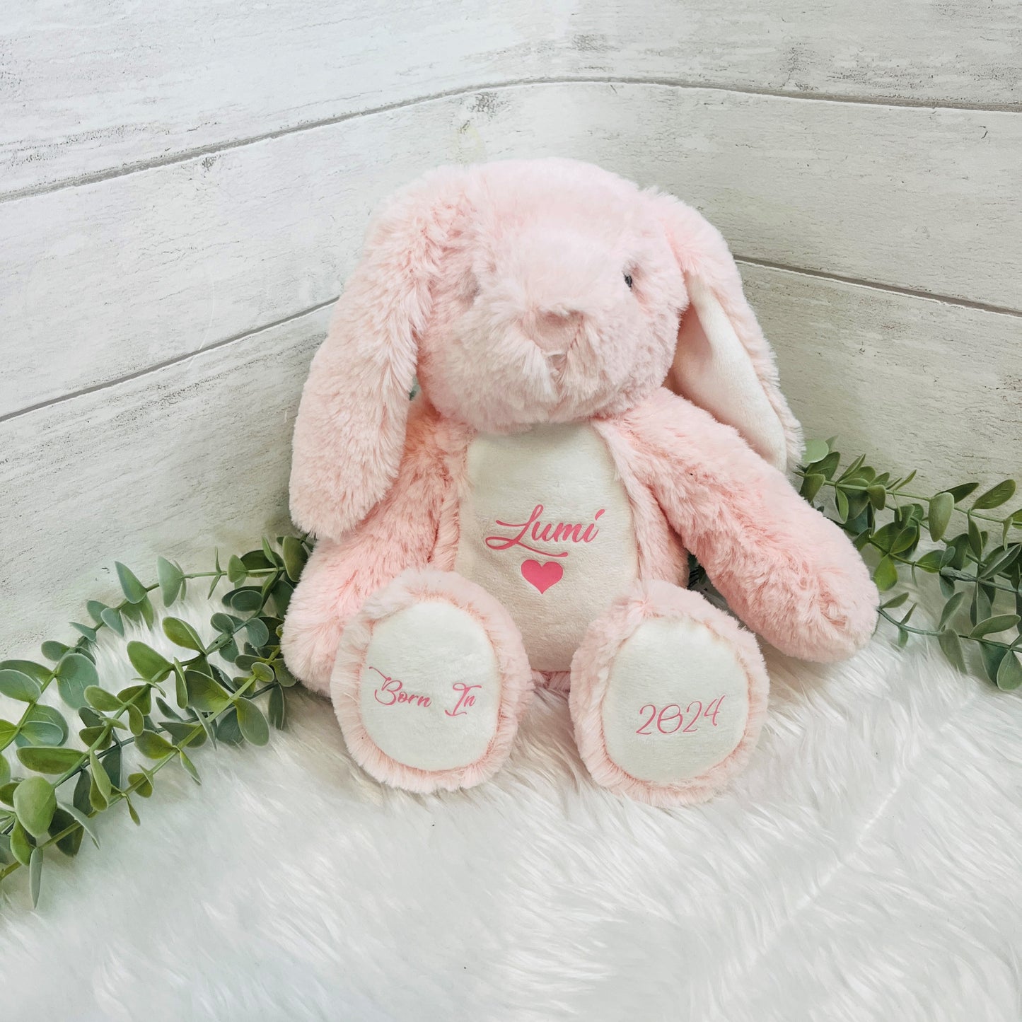 Personalised Bunny Soft Toy