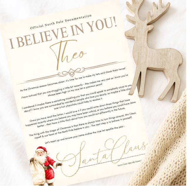 Personalised Santa Letter with Matching Envelope