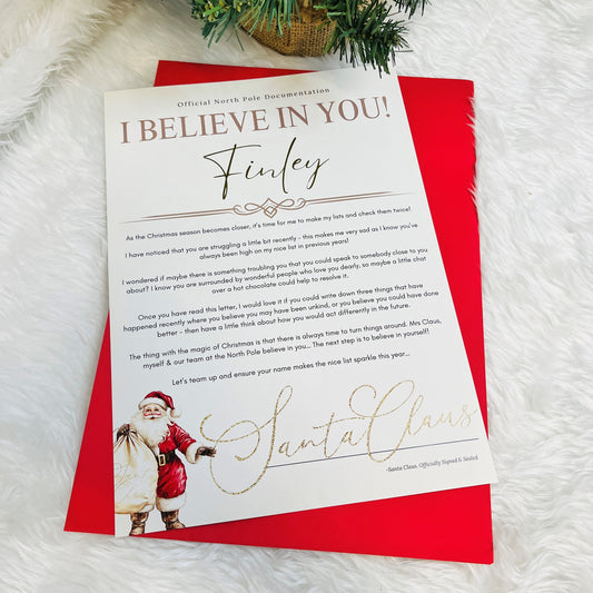 Personalised Santa Letter with Matching Envelope