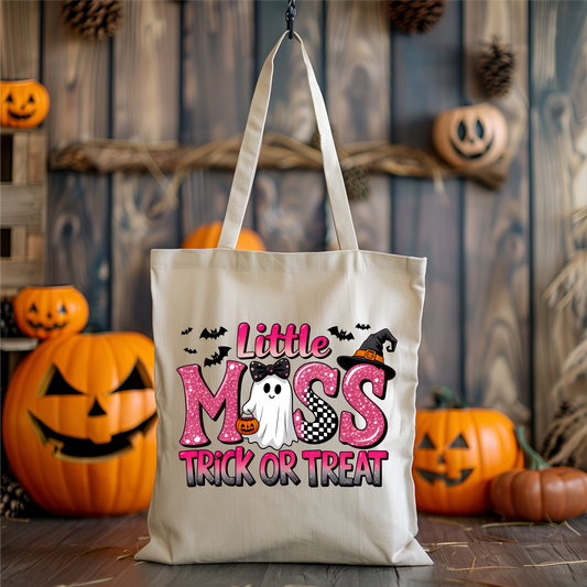 Halloween Tote Bags, Spooky Season Trick or Treat Bags