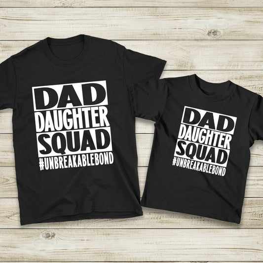 Dad and Daughter T-shirt set, Family Matching Tshirts, Daddy and Me Matching Top