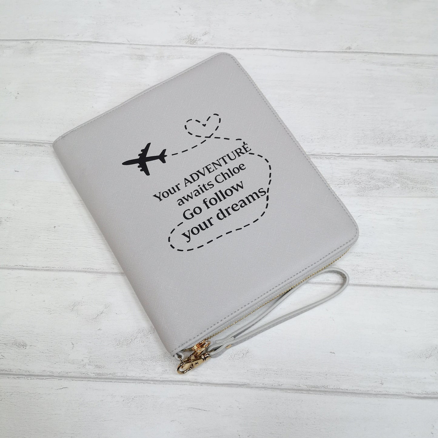 Personalised Travel Organiser, Travel Wallet, Passport Holder, Gift for Newlyweds