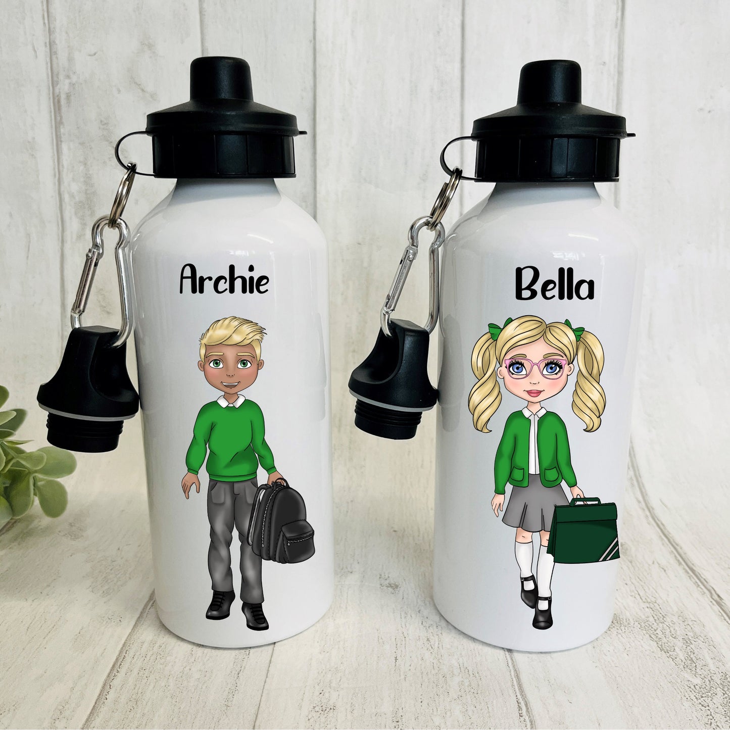 Personalised Kids Water Bottles, First day of school bottle, School Water Bottle, Nursery Water Bottle