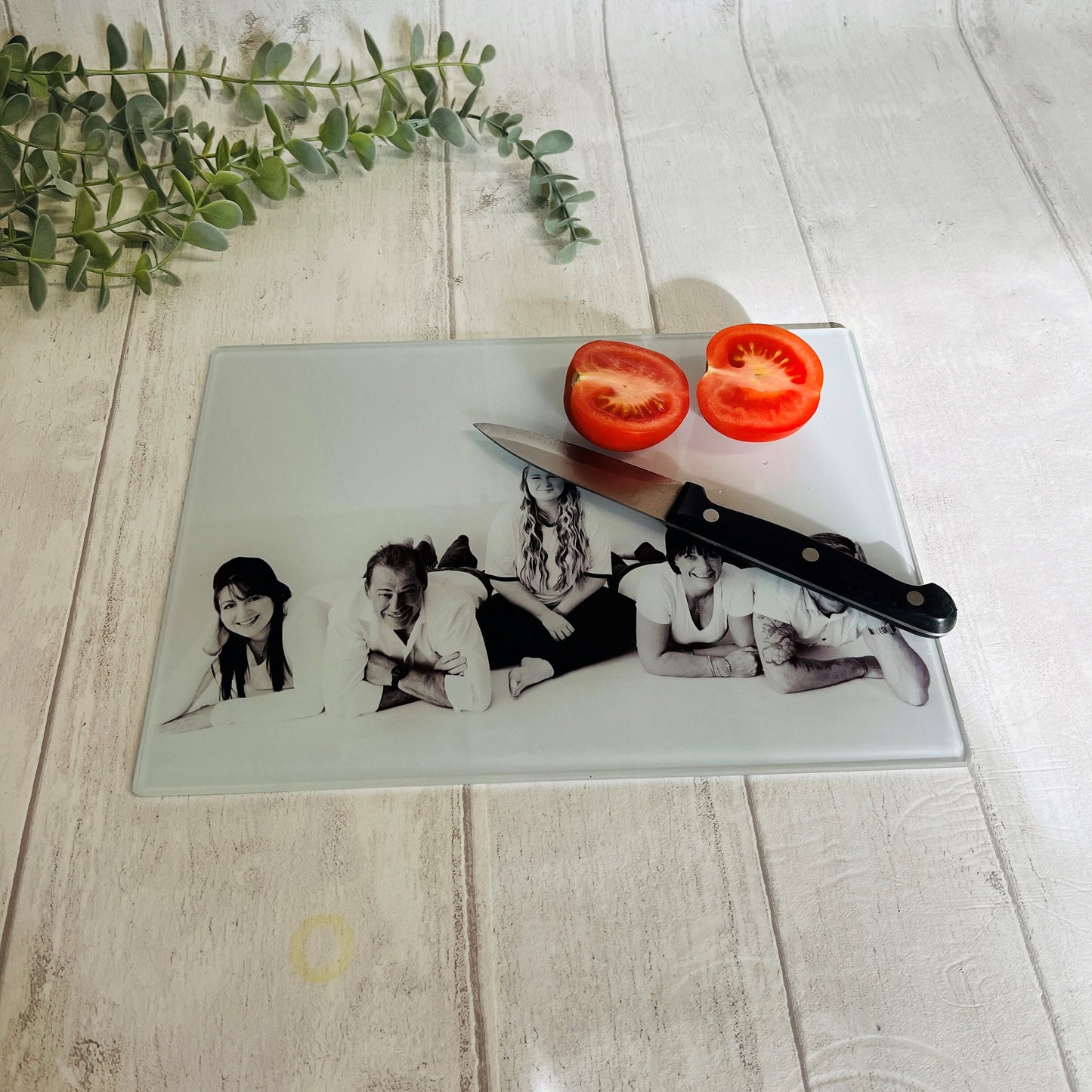 Personalised Glass Chopping Board,  Photo Chopping Board, Baking Gift, Gift Ideas for Her