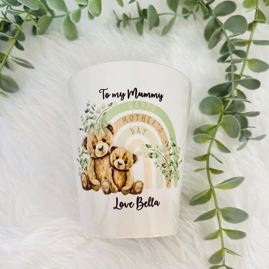Personalised Mothers Day Flower Pot, Gift for Mum, Present for Nan, Ceramic Plant Pot
