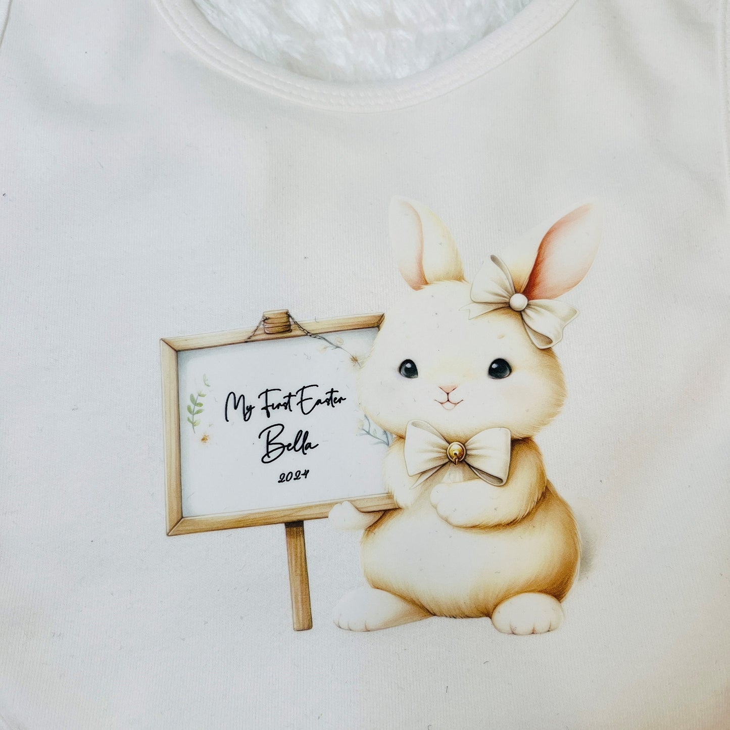 Kids Easter T-Shirt, Childrens Tshirt, Bunny Tshirt, My First Easter, Personalised Easter Top